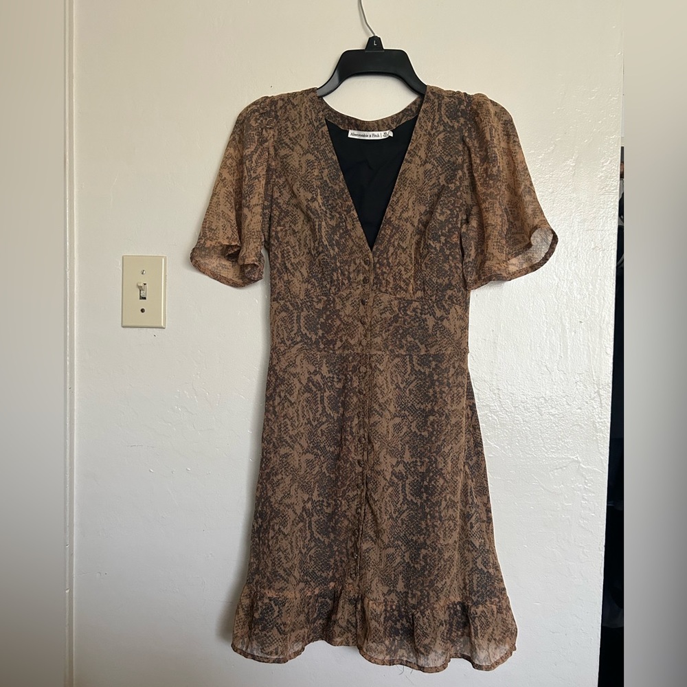 Abercrombie & Fitch Snakeskin Dress - Picture 2 of 4